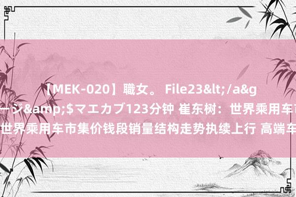 【MEK-020】職女。 File23</a>2011-05-20プレステージ&$マエカブ123分钟 崔东树：世界乘用车市集价钱段销量结构走势执续上行 高端车型销售占比提高彰着